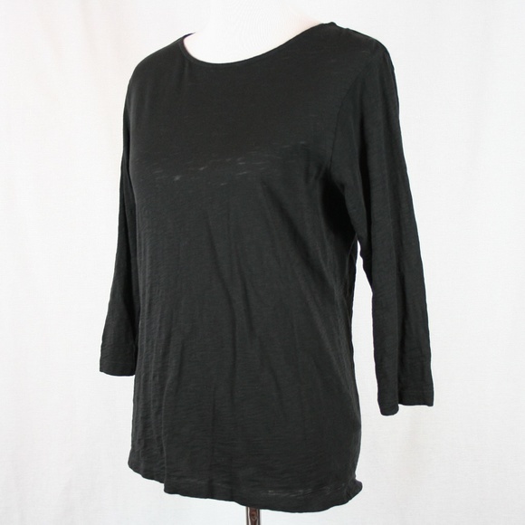 Theory Textured Classic Long Sleeve Cotton - Picture 7 of 8